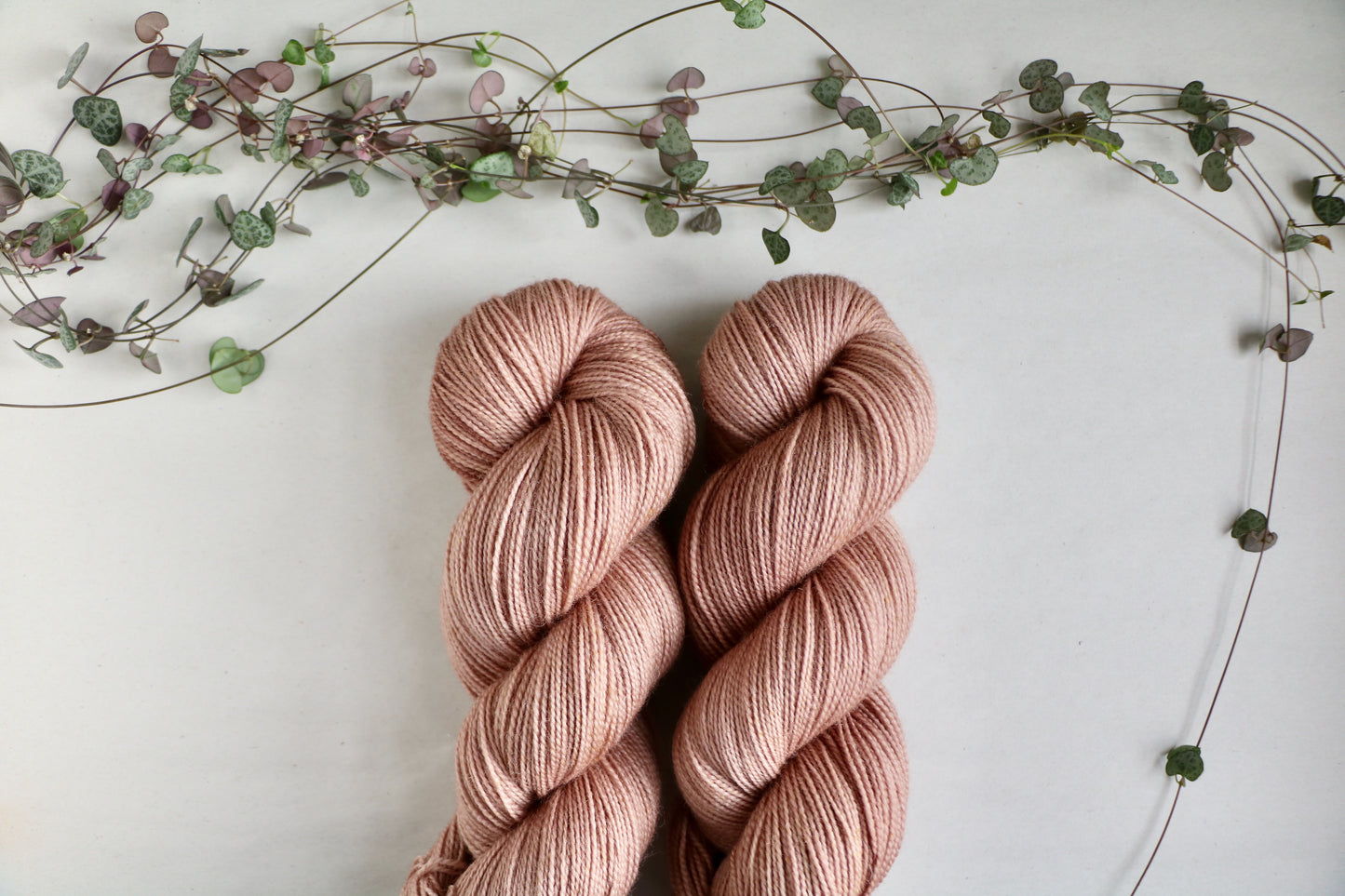 Wild Rose // Corriedale Sock