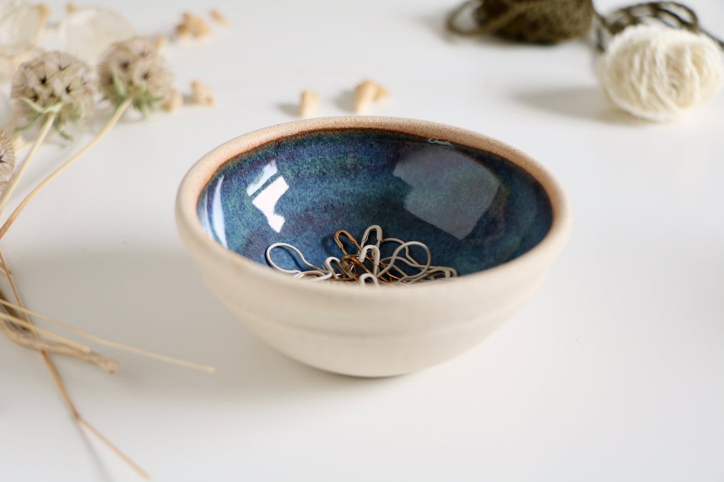 Ceramic Knitting Notions Dish