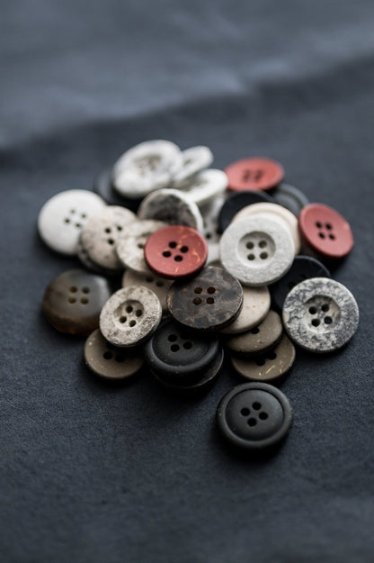 City Snow Buttons // 20mm