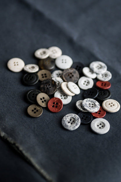 City Snow Buttons // 20mm