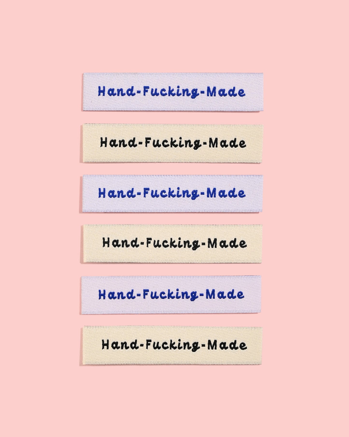 Hand-Fucking-Made // Woven Labels (6 pk)