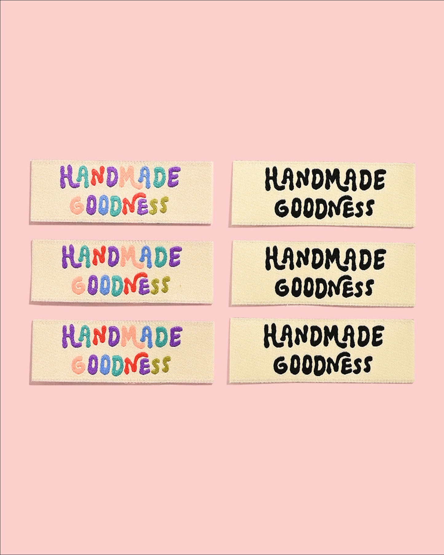 Handmade Goodness // Woven Labels (6 pk)