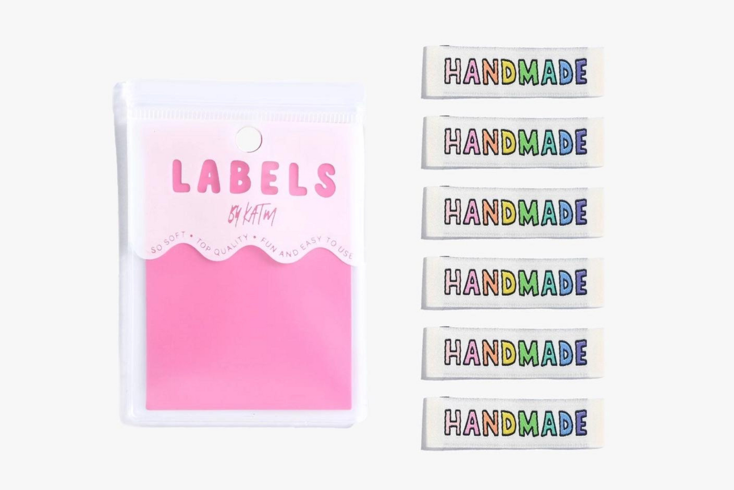 Handmade // Woven labels (6 pk)