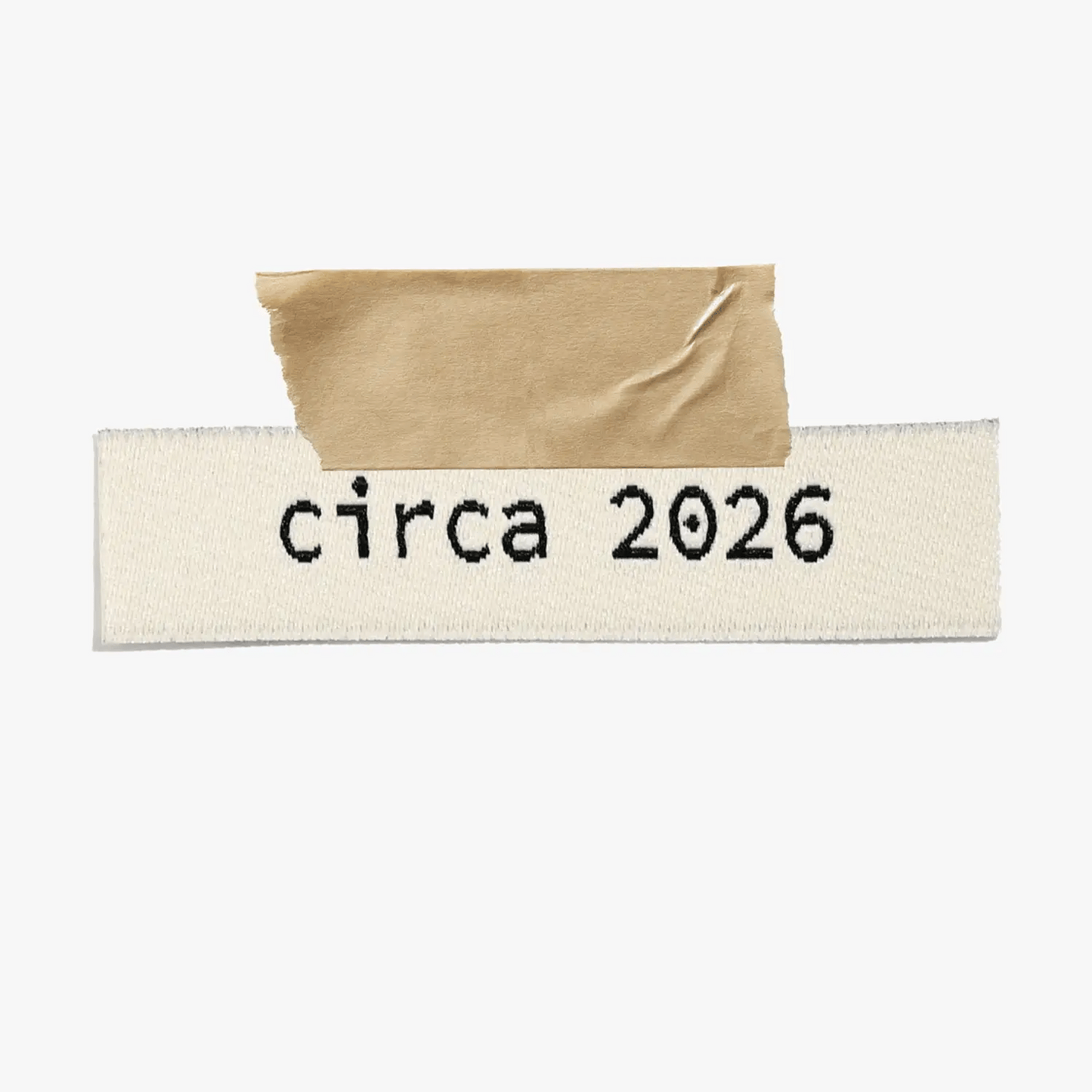 Circa 2026 // Woven Labels (6 pk)