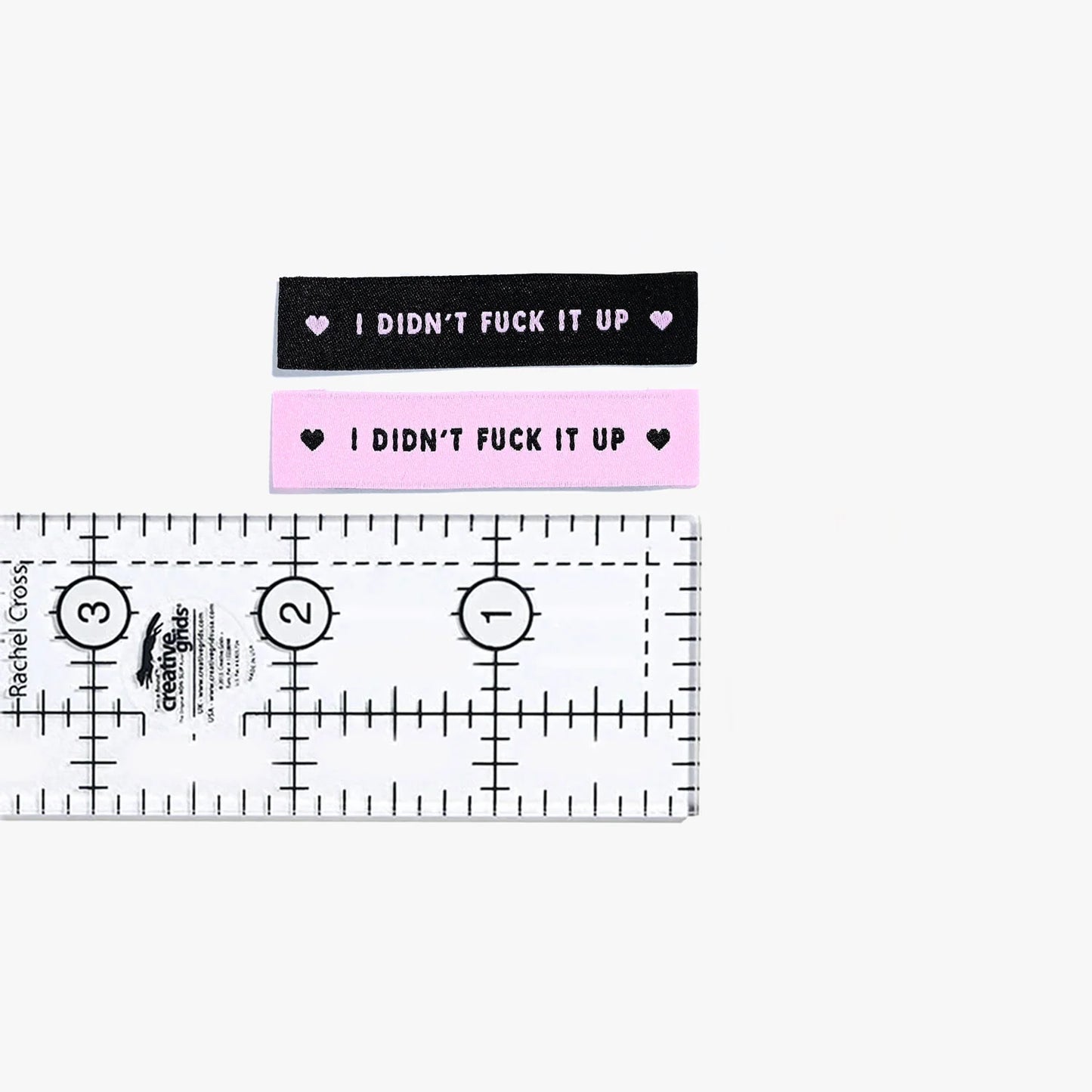 I didn't fuck it up // Woven Labels (6 pk)