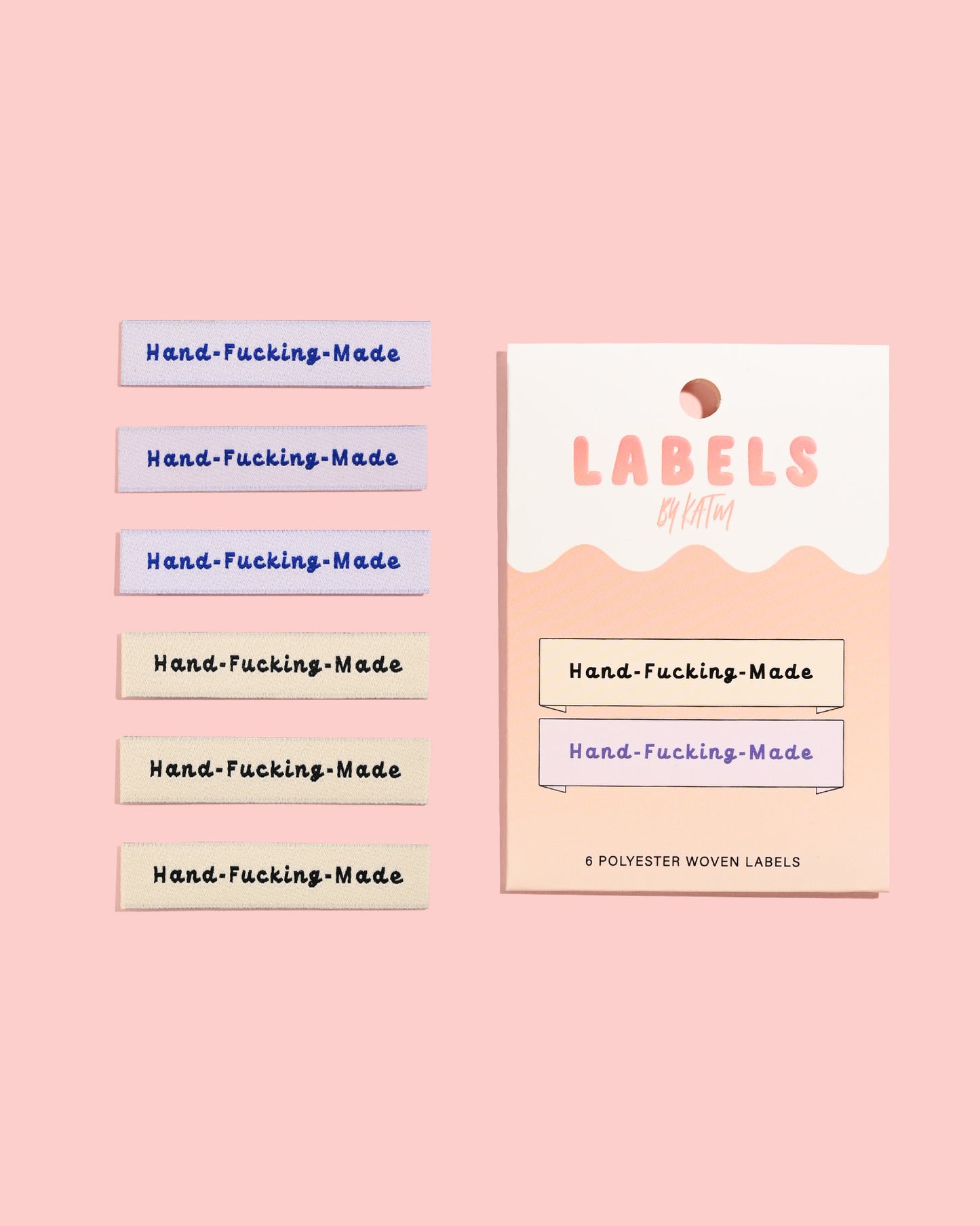 Hand-Fucking-Made // Woven Labels (6 pk)