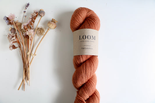 Persimmon // Corriedale Sock