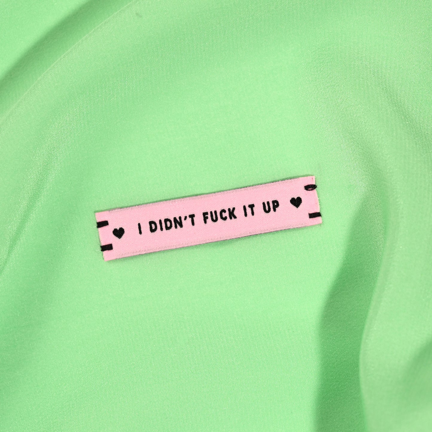 I didn't fuck it up // Woven Labels (6 pk)