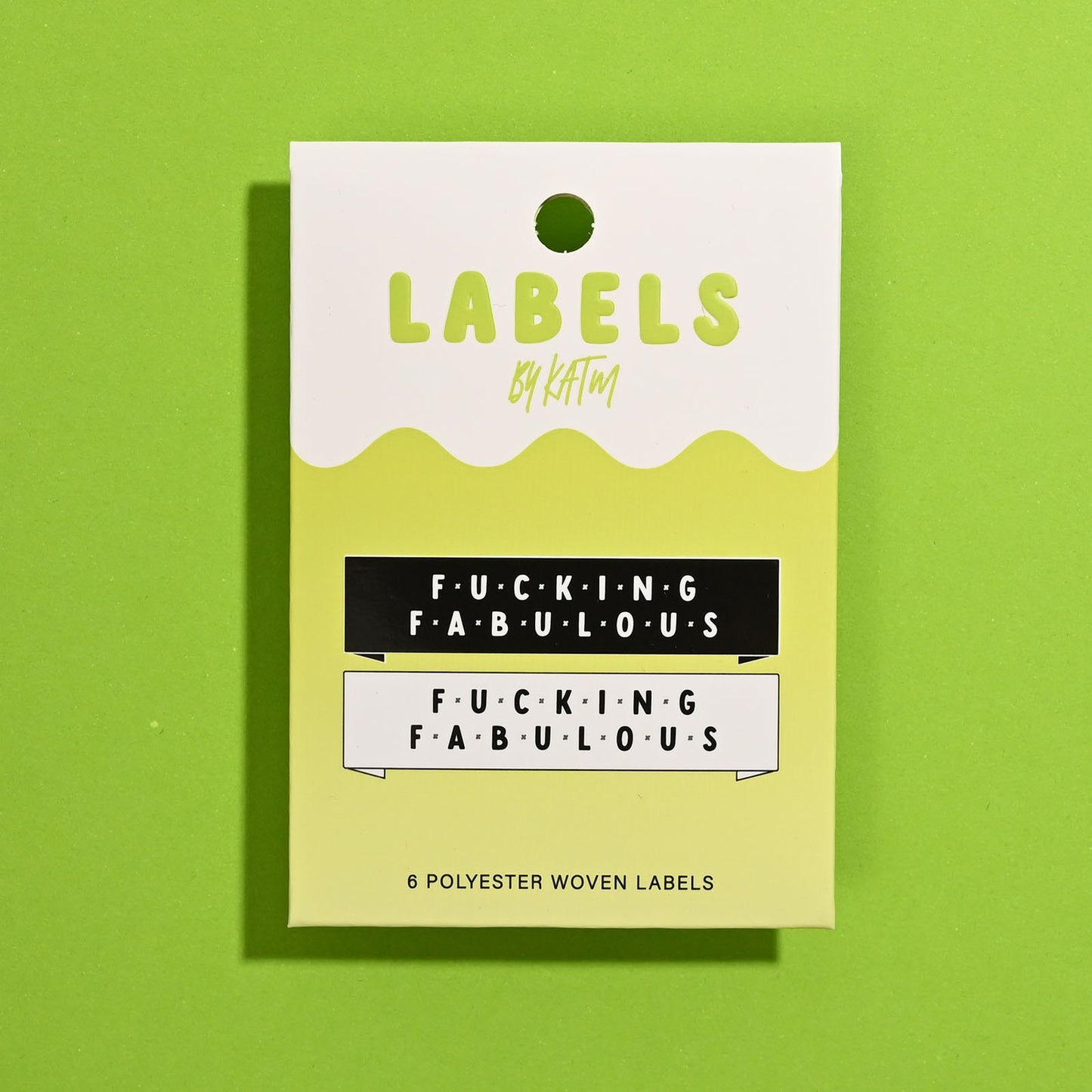 Fucking Fabulous // Woven Labels (6 pk)