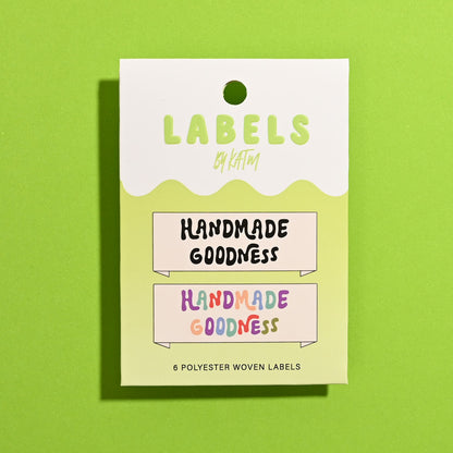 Handmade Goodness // Woven Labels (6 pk)