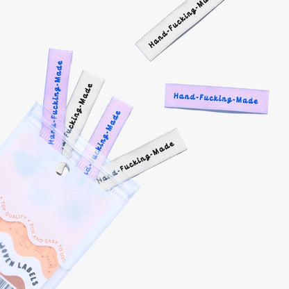 Hand-Fucking-Made // Woven Labels (6 pk)